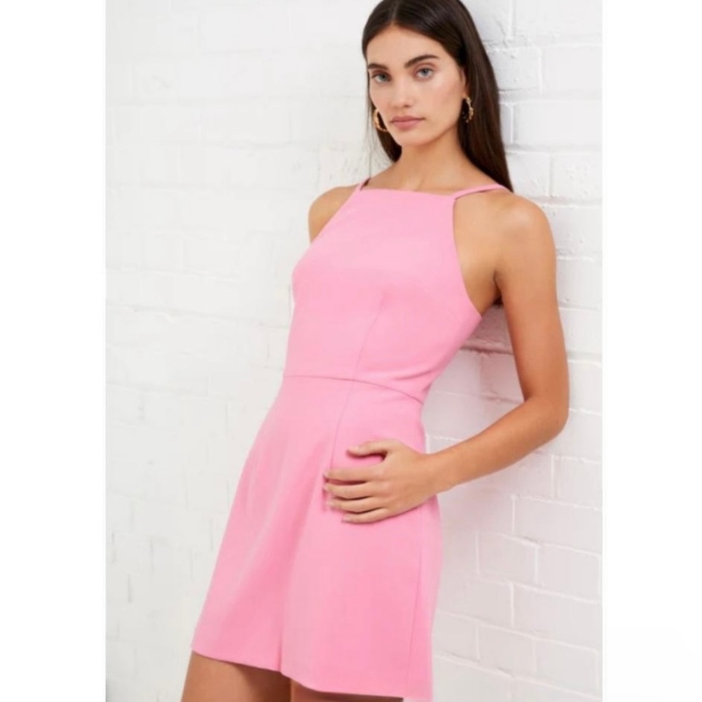 Barbie Pink Whisper Light Sheath Mini Dress
